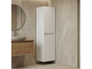 Armario de baño «Arno 40» - 40 x 27 x 138 cm - Blanco 2