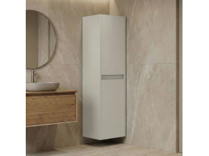 Armario de baño «Arno 40» - 40 x 27 x 138 cm - Cashmere 2