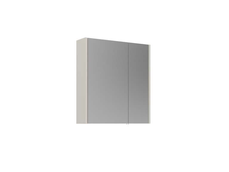 Mueble de baño con espejo «Arno 60» - 60 x 16 x 66 cm - Cashmere