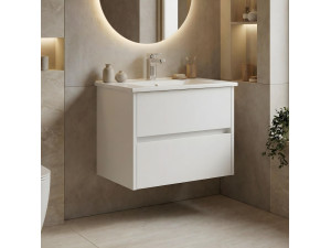 Mueble para lavabo «Arno 65» - 65 x 45 x 52 cm - Blanco 2