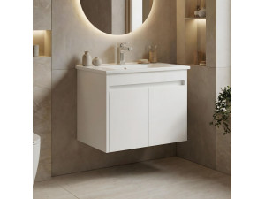 Mueble para lavabo «Arno 65» - 65 x 45 x 52 cm - Blanco 2