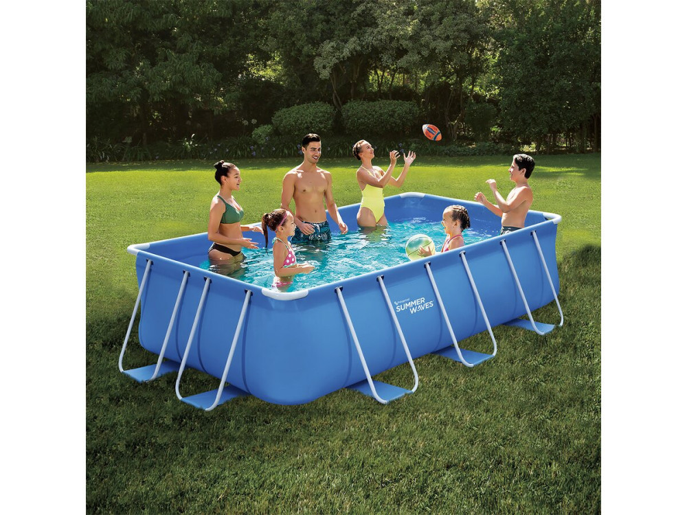 Piscina tubular  - LUDO 2 - 4 x 2 x 1.22 m - Filtración a cartucho
