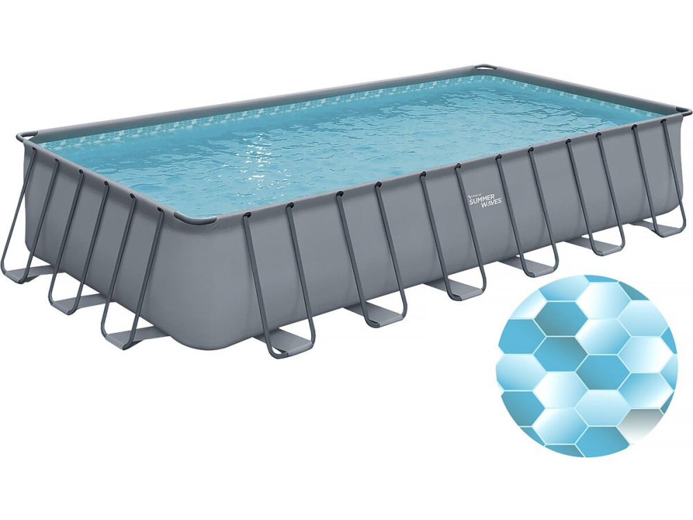 Piscina tubular "Elite" - LUDO 5 - 7,32 x 3,66 x 1,32 m - sin filtración