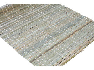 Rollo de bambú 160 x 310 cm con hilo de algodón “Haya” 2