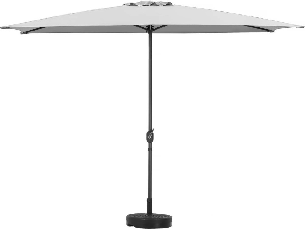 Sombrilla de jardín "Sol 2" - Rectángulo - 2 x 3 m - Gris