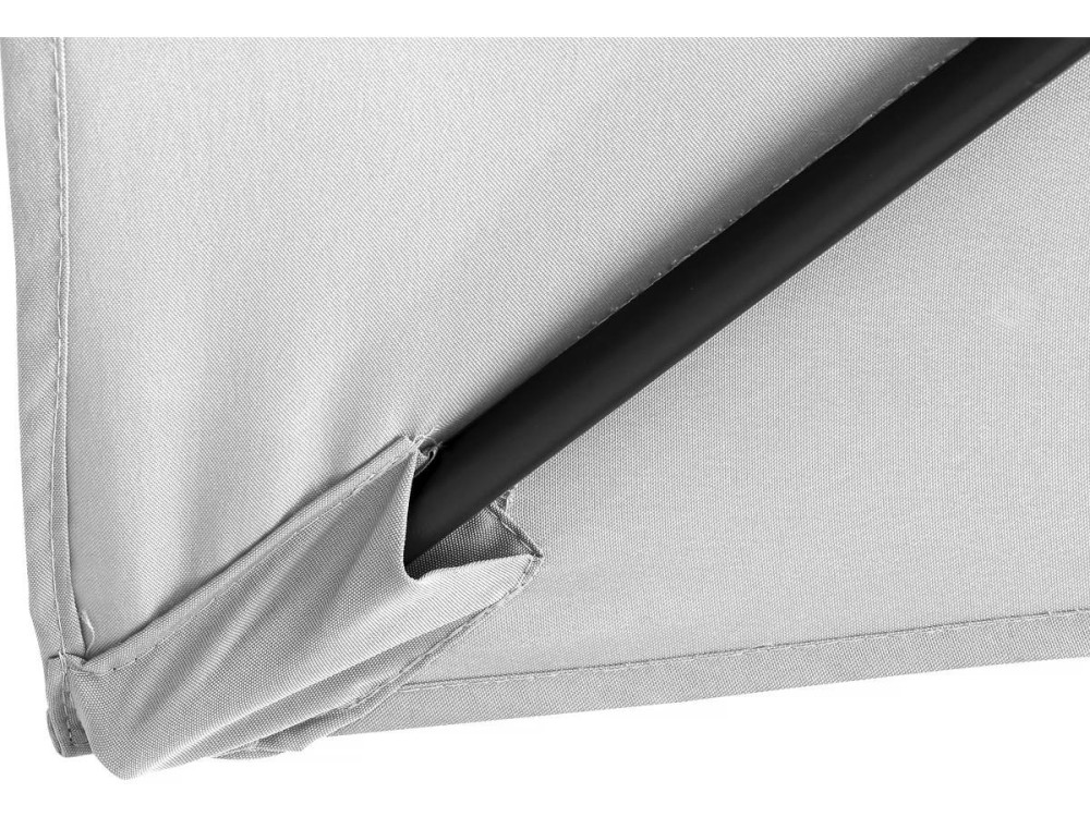 Sombrilla de jardín "Sol 2" - Rectángulo - 2 x 3 m - Gris