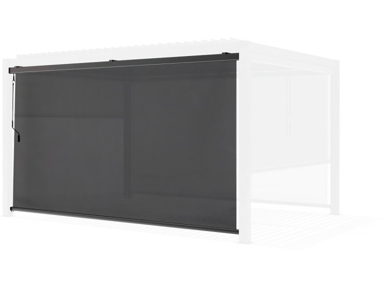 Estor enrollable para pérgola - 277 x 204 cm - Antracita