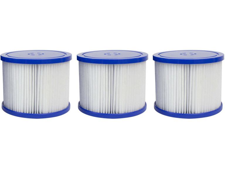 Juego de 3 cartuchos de filtración para spa hinchable