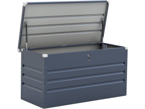 Baul/arcon para jardín "Store" - 480 L - 132 x 61 x 60 cm - Gris