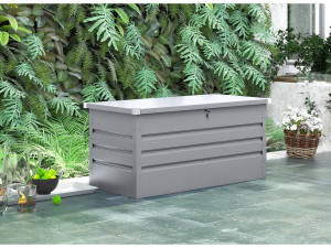 Baúl para jardín "Store" Plateado - 480L 2