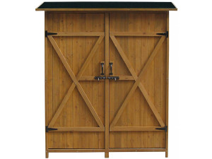 Caseta cobertizo para jardín "Espacio" - 140 x 49 x 162 cm - Marron 2