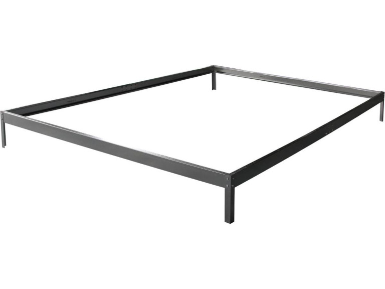 Base para invernadero en policarbonato "Hortensia 4,8m²" color Zinc