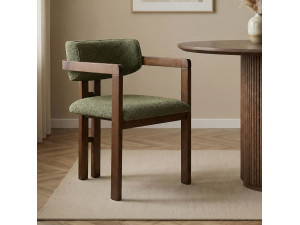 Silla de madera "Toscana" - 54 x 54 x 76 cm - Verde 2