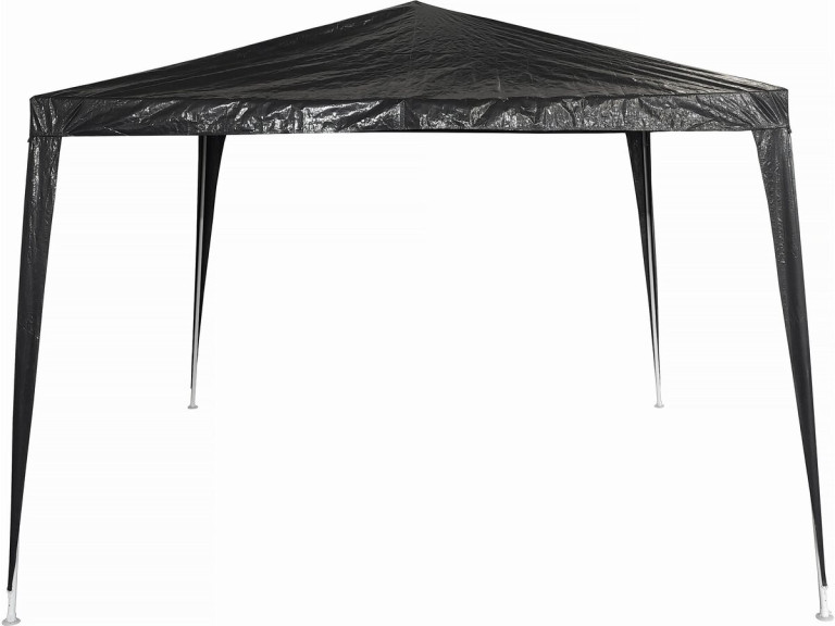 Cenador de jardín Natacha 3" - 3 x 3 m - Gris