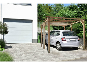 Carport de madera "Solar II" 3 x 5 x 2,4 2