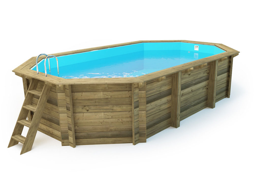 Piscina de madera "Florida" - 6.57 x 4.57 x 1.31 m