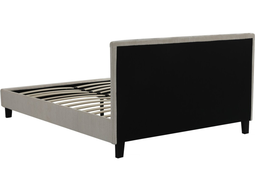 Cama de pana "Ámbar" - 160 x 200 - Beige