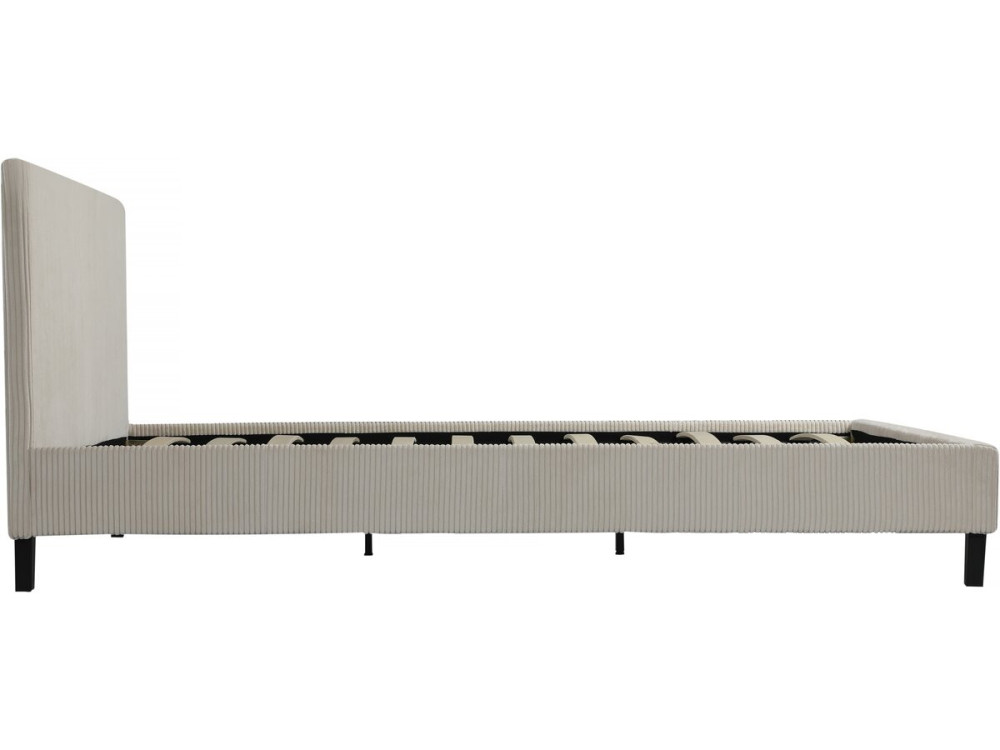 Cama de pana "Ámbar" - 160 x 200 - Beige