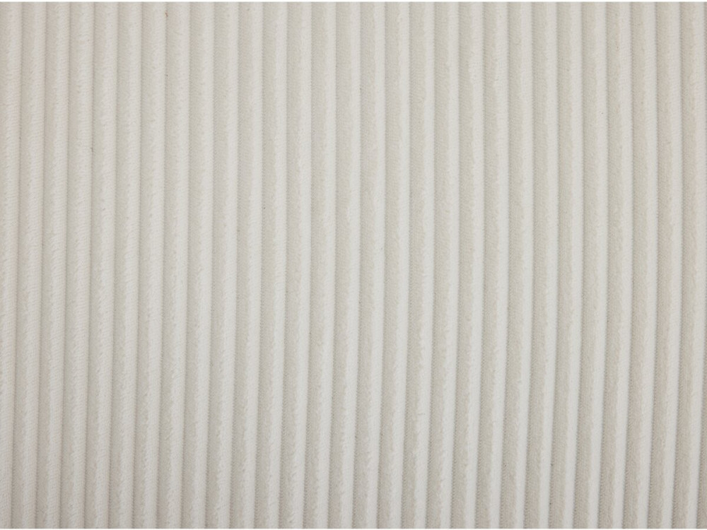Puf de pana "Medellin" - Beige - 85 x 85 x 72 cm