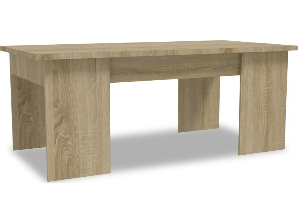 Mesa de centro "Diana" - 102 x 50 x 43 cm - Roble