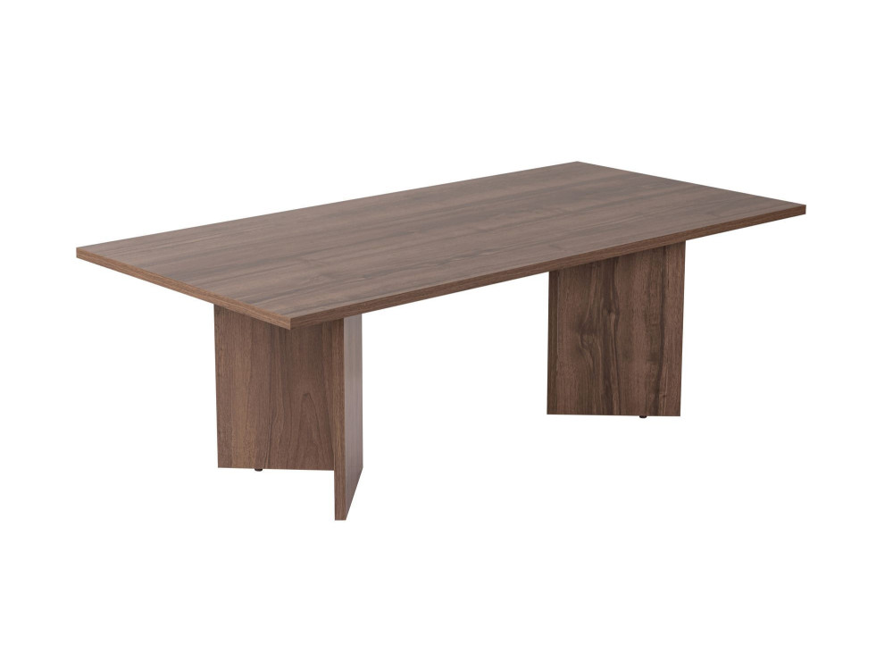 Mesa de centro de madera "Sabin" - 60 x 119 x 40 cm - Nogal