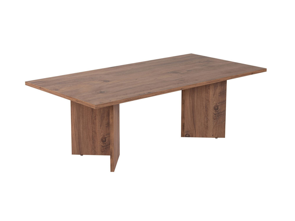 Mesa de centro de madera "Sabin" - 60 x 119 x 40 cm - pino atlántico
