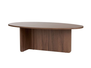 Mesa baja de madera "Orba" - 120 x 65 x 40 cm - Nogal
