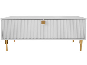 Mesa de centro "Dorset" - Rectangular - Blanco