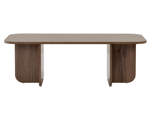 Mesa baja de madera "Akira" 120 x 60 x 41 cm - Nogal