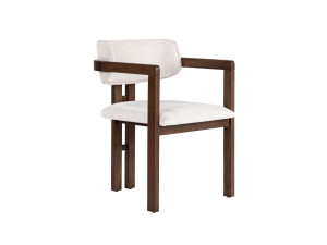 Silla de madera "Toscana" - 54 x 54 x 76 cm - Blanca