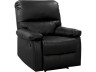 Sillón reclinable Lincoln - Color negro
