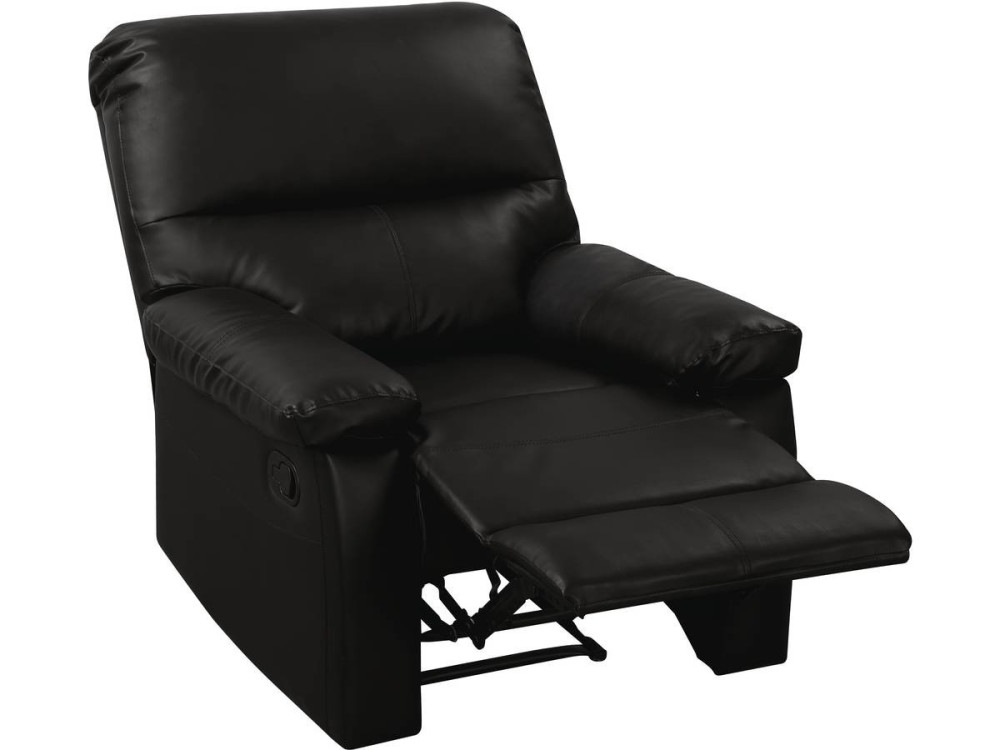 Sillón reclinable Lincoln - Color negro