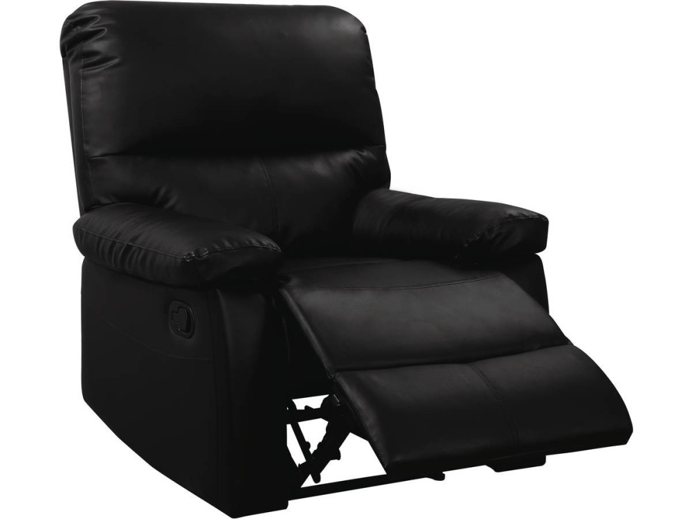 Sillón reclinable Lincoln - Color negro