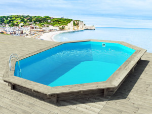 Piscina de  madera '"Brazila" 5.86 x 3.86 x 1.20 m