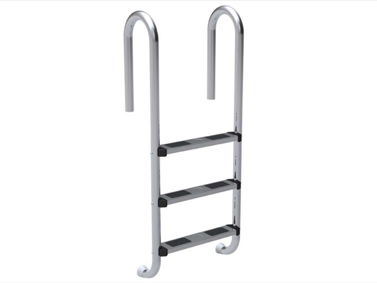 Escalera para piscina en acero inoxidable - 3 escalones