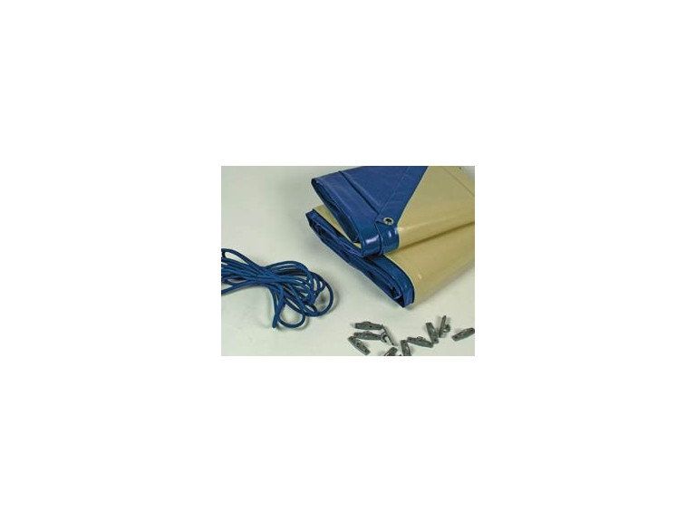 Cubierta de piscina de invierno Santiago - 280 gr/m² - Azul