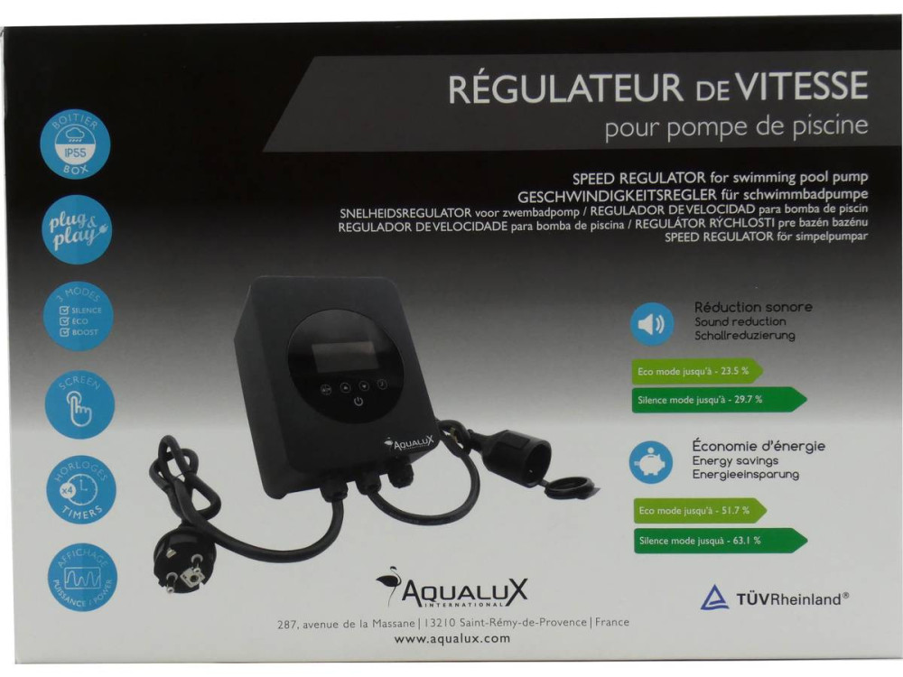Regulador de velocidad para bombas monofásicas de hasta 1,5 CV