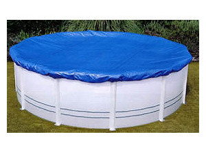 Lona de invierno para piscina ovalada de 7,60 x 4,60 m