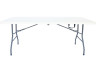 Mesa de jardín plegable "Foldy" - 180 x 74 x 74 cm - Blanca