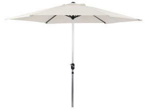 Parasol de jardín de aluminio - Sol - Circular - Ø 3m - crudo