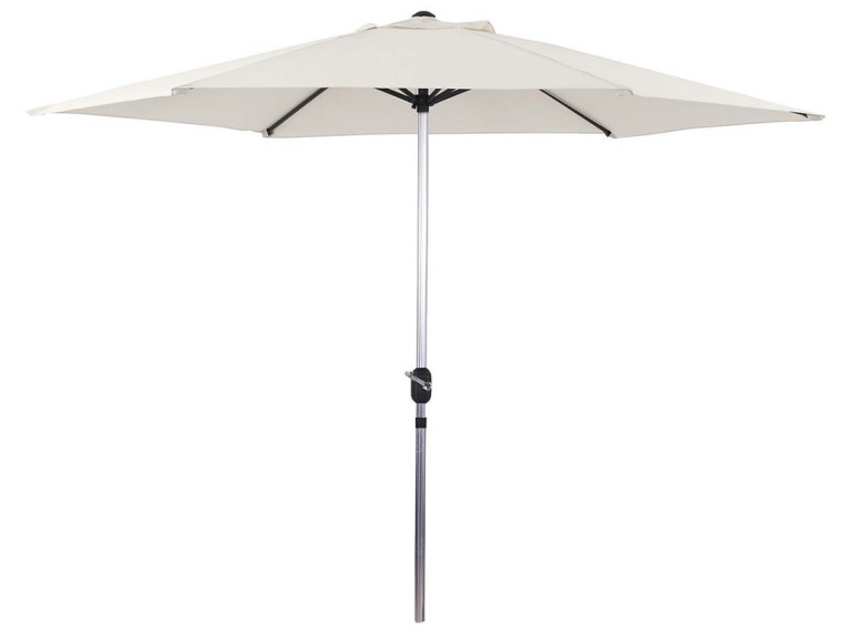 Parasol de jardín de aluminio - Sol - Circular - Ø 3m - crudo