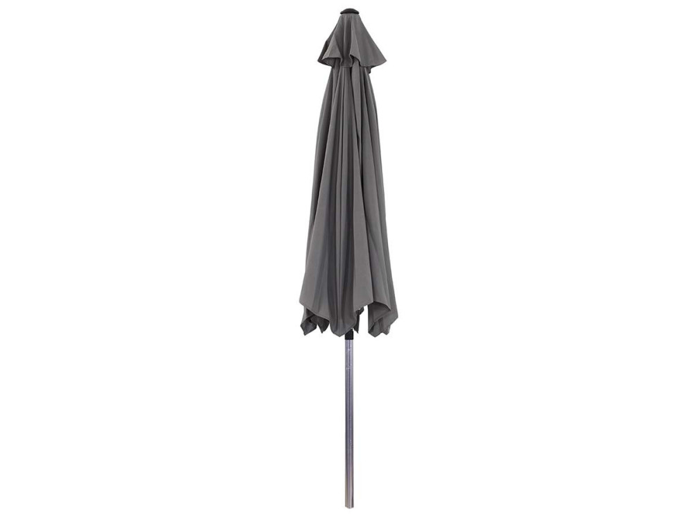 Parasol de jardín de aluminio - Sol - Circular - Ø 3m - gris