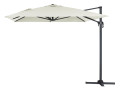 Parasol Lateral de jardín en aluminio - Sun 4- Rectangular- 3 x 4 m - Gris - Crudo
