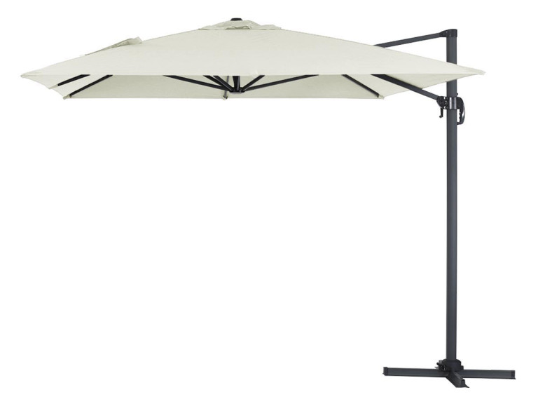 Parasol Lateral de jardín en aluminio - Sun 4- Rectangular- 3 x 4 m - Crudo