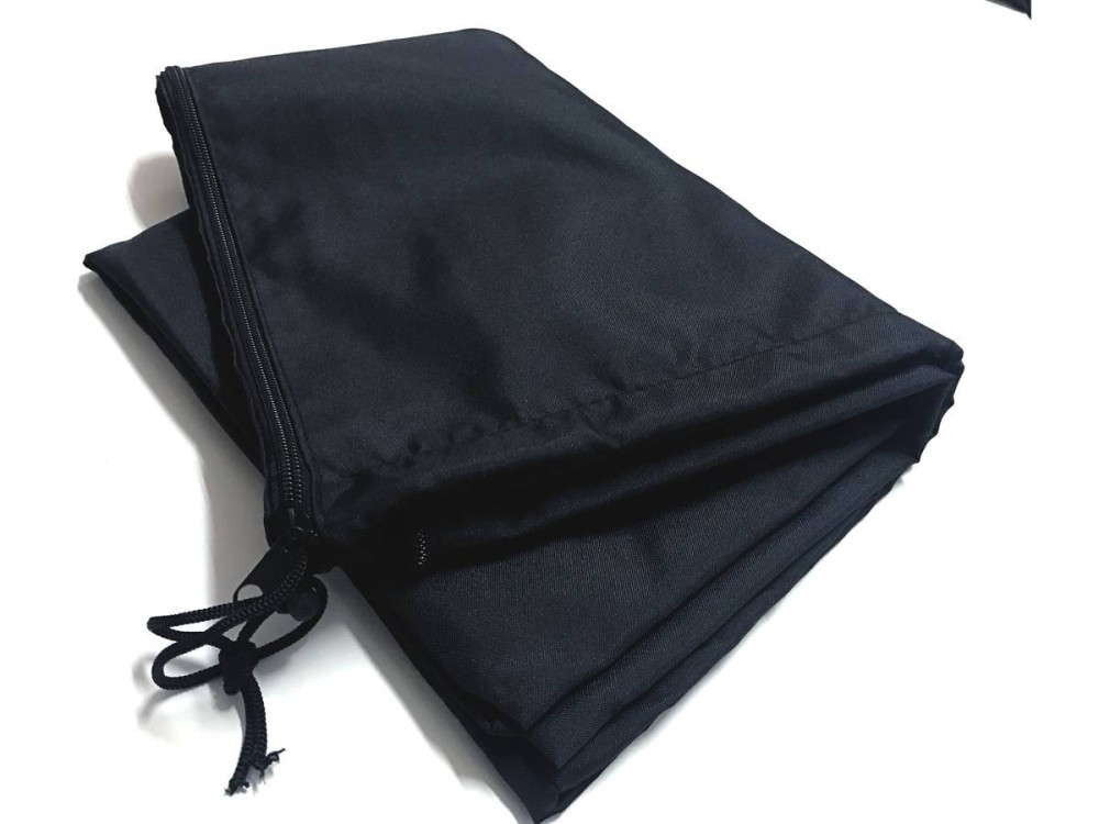Parasol Lateral de jardín Alu “Sun 3” – Cuadrado – 3 x 3 m –  Verde + funda protectora