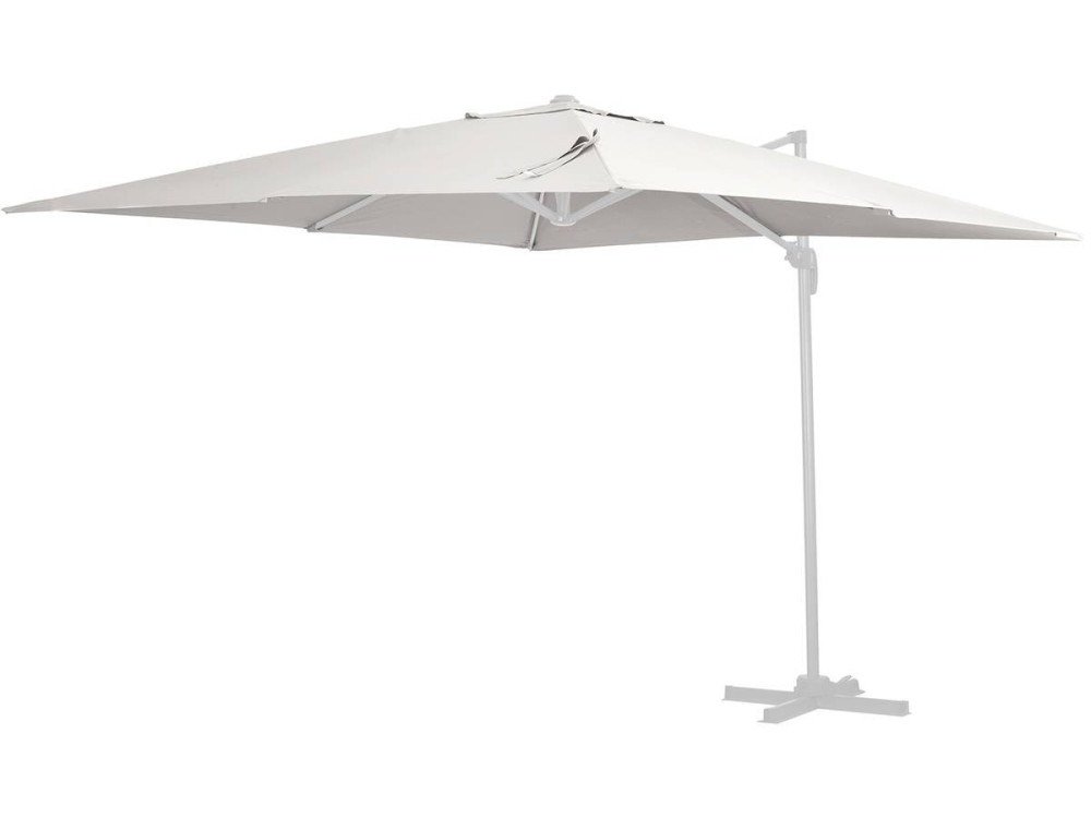 Tela de recambio para el parasol "Sun 4" - 3 x 4 m - Crudo