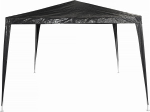 Cenador de jardín Natacha 3" - 3 x 3 m - Gris