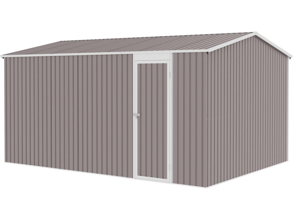 Garaje en metal "Nevada" con puerta enrollable - 15,61m²