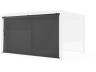 Estor enrollable para pérgola - 277 x 204 cm - Antracita
