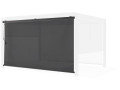 Estor enrollable para pérgola - 370 x 204 cm - Antracita
